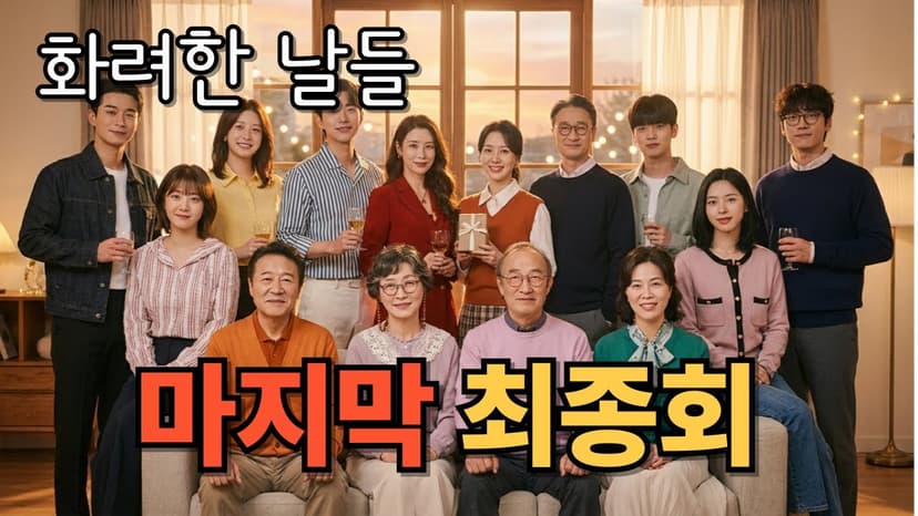 [화려한 날들] 최종회(49~50회) 결말 정리｜끝까지 숨긴 진실, 마지막 선택 49회 50회 마직막회