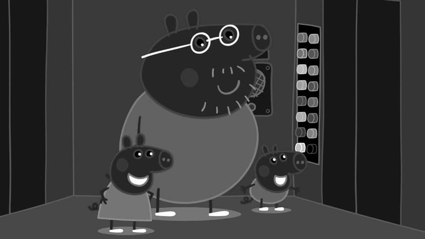 George Loves Elevator-PeppaPig (Sponsored by Gamavision Csupo 2001 Effects)