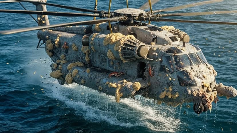 The World’s Most Powerful Helicopter Found on the Ocean Floor | $131,000,000 Helicopter Restoration