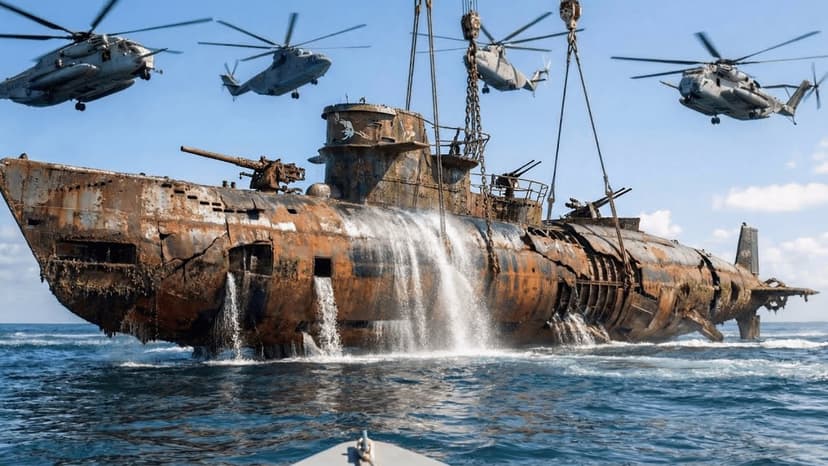 Salvaging & Restoring the WWII Legendary Nuclear Submarine from the Ocean Floor